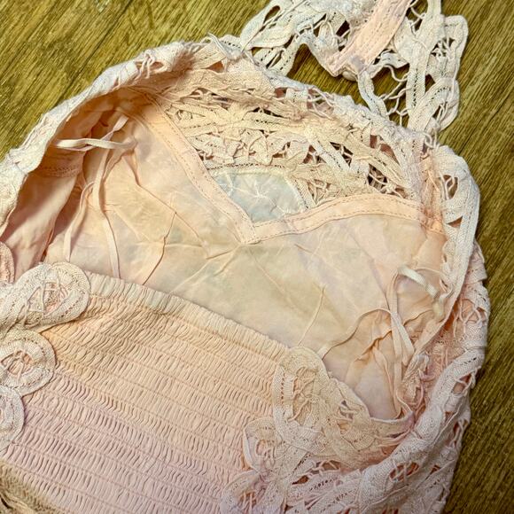 Intimately Free People Batting My Eyes Crop in Pink Size XS - Picture 10 of 12